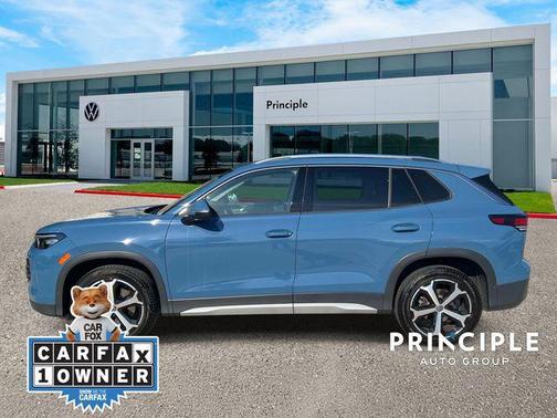 Monterey Blue Pearl 2025 Volkswagen Tiguan 2.0T SE 4MOTION