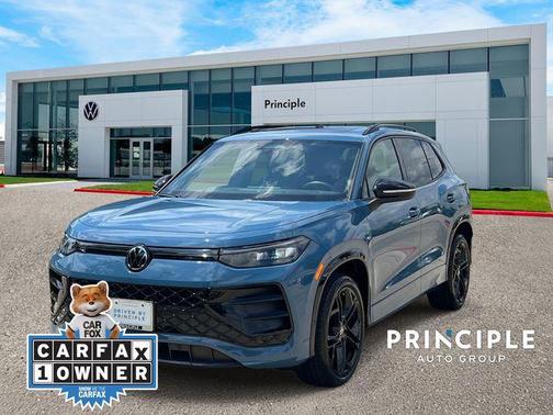 Blue 2025 Volkswagen Tiguan 2.0T SE R-Line Black 4MOTION