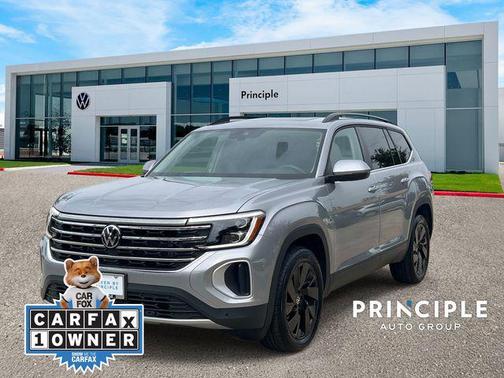 Silver Mist Metallic 2025 Volkswagen Atlas 2.0T SE w/Technology 4MOTION