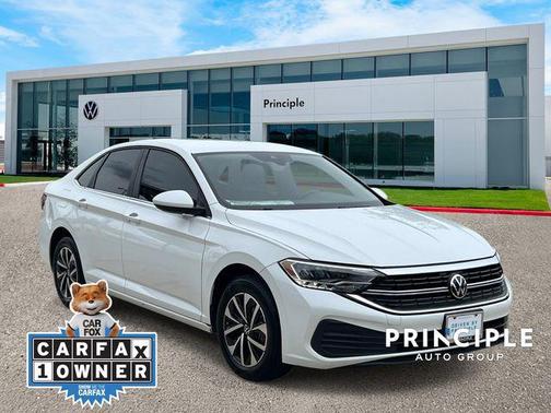 Pure White 2023 Volkswagen Jetta 1.5T S