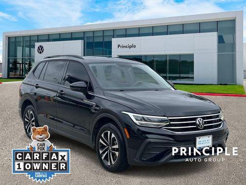Deep Black 2023 Volkswagen Tiguan 2.0T S