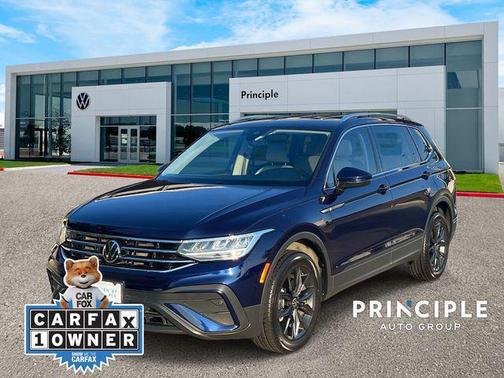 Atlantic Blue Metallic 2023 Volkswagen Tiguan 2.0T SE