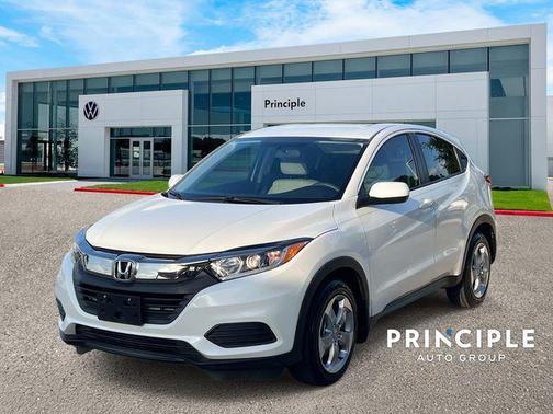 White 2020 Honda HR-V LX