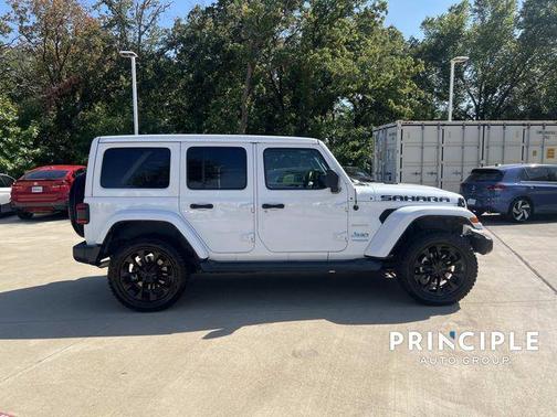 Bright White Clearcoat 2021 Jeep Wrangler Unlimited 4xe Sahara