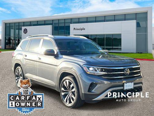 Platinum Gray Metallic 2022 Volkswagen Atlas 3.6L SEL