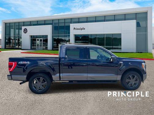 Antimatter Blue Metallic 2023 Ford F-150 XLT