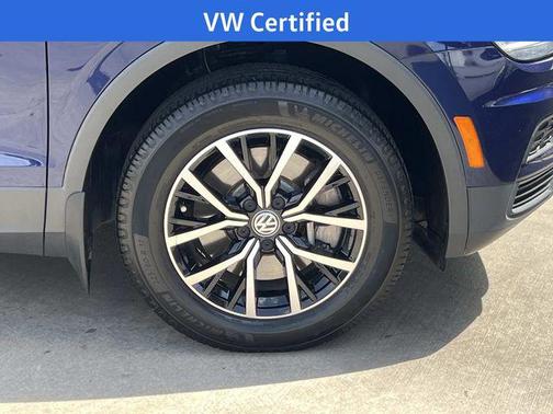 Atlantic Blue Metallic 2021 Volkswagen Tiguan 2.0T SE
