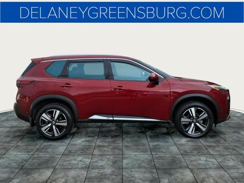 Scarlet Ember 2021 Nissan Rogue Platinum