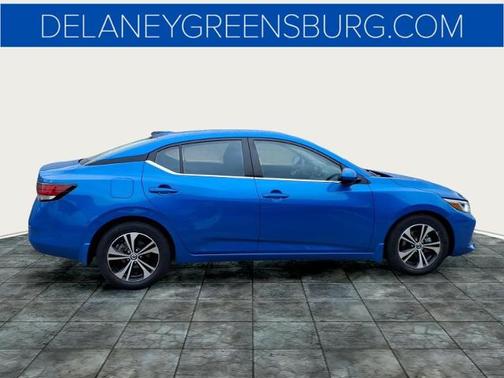 Electric Blue Metallic 2023 Nissan Sentra SV