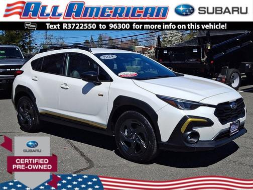 Crystal White Pearl 2024 Subaru Crosstrek Sport