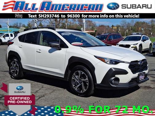 Crystal White Pearl 2025 Subaru Crosstrek Premium