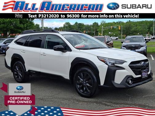 Crystal White Pearl 2023 Subaru Outback Onyx Edition
