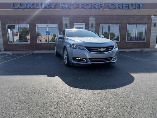 Blue 2015 Chevrolet Impala LTZ