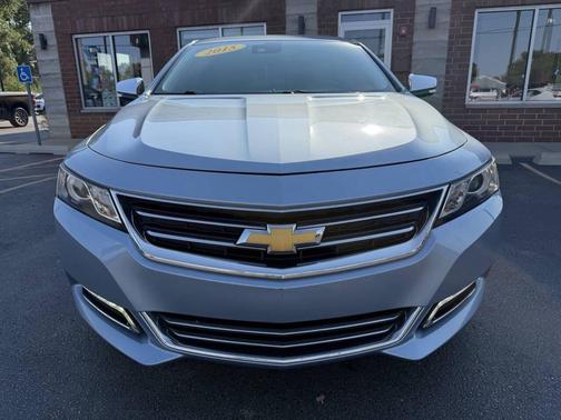 Blue 2015 Chevrolet Impala LTZ