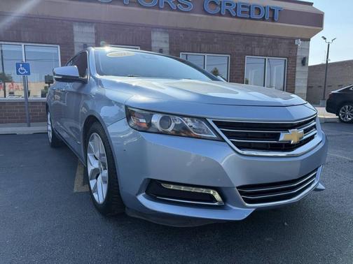 Blue 2015 Chevrolet Impala LTZ