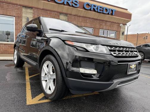 Black 2015 Land Rover Range Rover Evoque Pure Plus