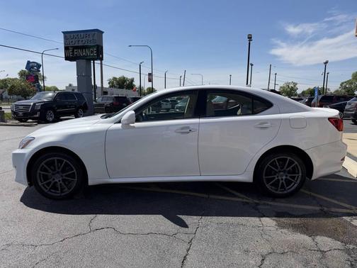 White 2007 Lexus IS 250 Base