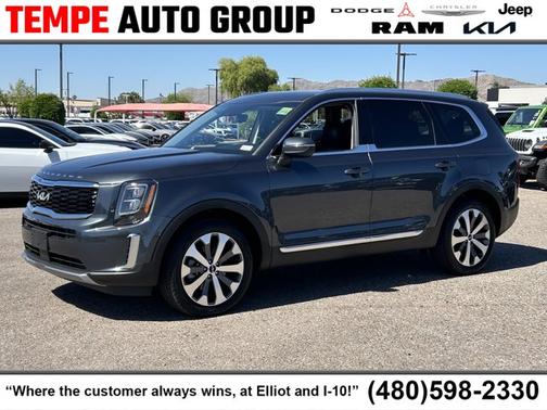Gravity Grey 2022 Kia Telluride EX