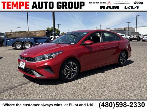 Currant Red 2023 Kia Forte LXS