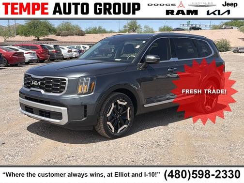 Gravity Gray 2024 Kia Telluride S