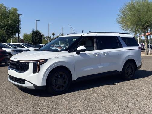 Snow White Pearl 2026 Kia Carnival Hybrid EX
