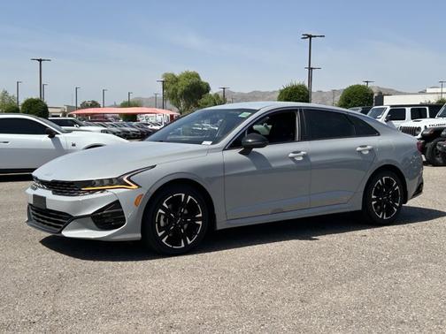 Wolf Gray 2024 Kia K5 GT-Line