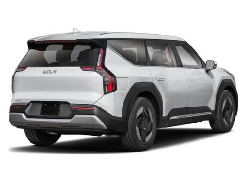 Ivory Silver 2024 Kia EV9 Land