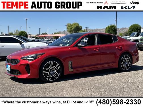 HiChroma Red 2022 Kia Stinger GT1