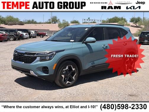 Pluton Blue 2025 Kia Seltos EX