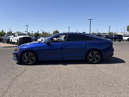 Yacht Blue 2025 Kia K5 GT-Line