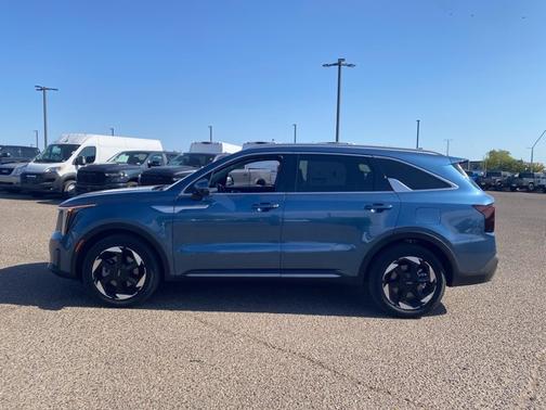 Mineral Blue 2025 Kia Sorento Plug-In Hybrid EX