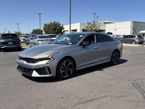 Steel Matte Gray 2025 Kia K5 GT-Line