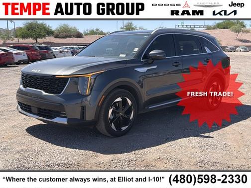 Interstellar Gray 2025 Kia Sorento Hybrid EX