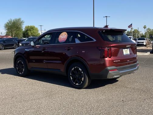 Dawning Red 2025 Kia Sorento S