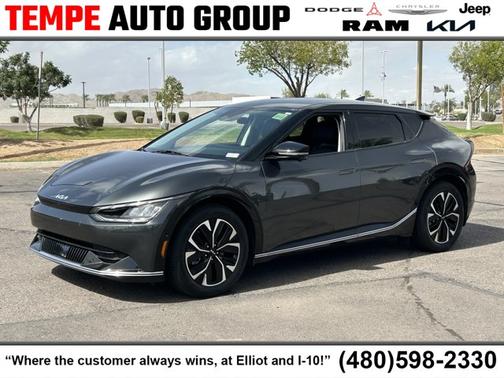 Interstellar Gray 2023 Kia EV6 Wind