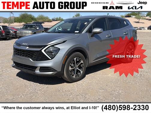 Steel Gray 2024 Kia Sportage EX SUV