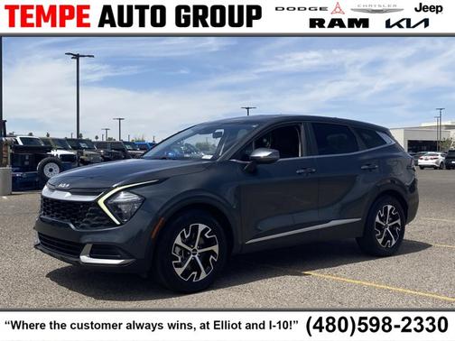 Gravity Gray 2023 Kia Sportage EX