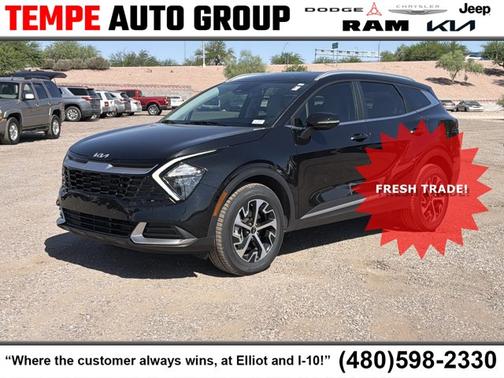 Fusion Black 2023 Kia Sportage Hybrid EX