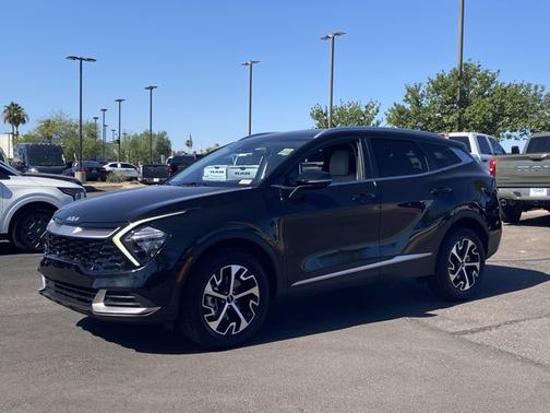 Fusion Black 2023 Kia Sportage Hybrid EX