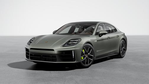 Aventurine Green Metallic 2025 Porsche Panamera