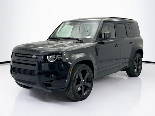 Santorini Black Metallic 2026 Land Rover Defender P400 X-Dynamic SE