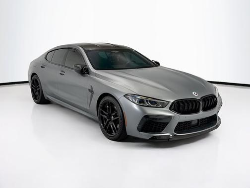 Frozen Pure Gray Metallic 2023 BMW M8 Competition