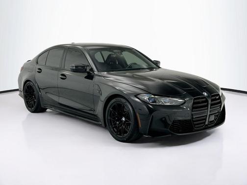 Black Sapphire Metallic 2021 BMW M3 Competition