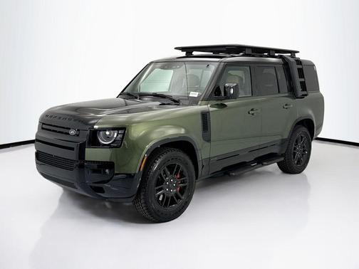 Woolstone Green Metallic 2026 Land Rover Defender P400 X
