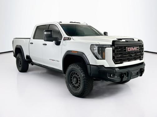 Summit White 2024 GMC Sierra 2500 AT4X