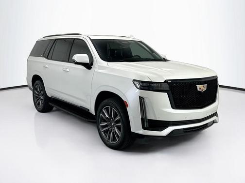 Crystal White 2022 Cadillac Escalade Sport Platinum