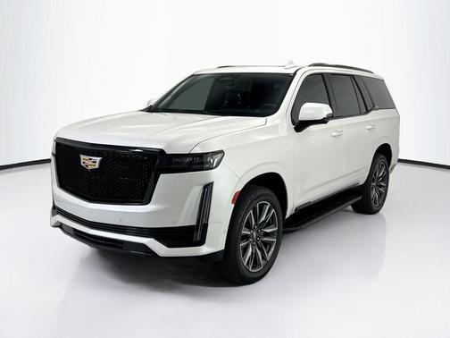 Crystal White 2022 Cadillac Escalade Sport Platinum