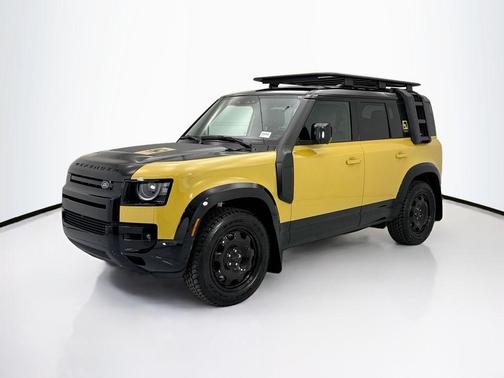 Deep Sandglow Yellow Metallic 2026 Land Rover Defender P400 Trophy Edition Deep Sandglow