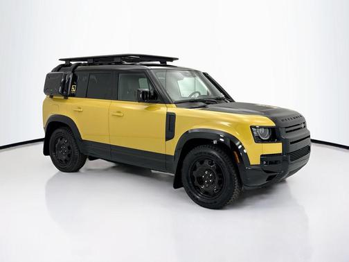 Deep Sandglow Yellow Metallic 2026 Land Rover Defender P400 Trophy Edition Deep Sandglow