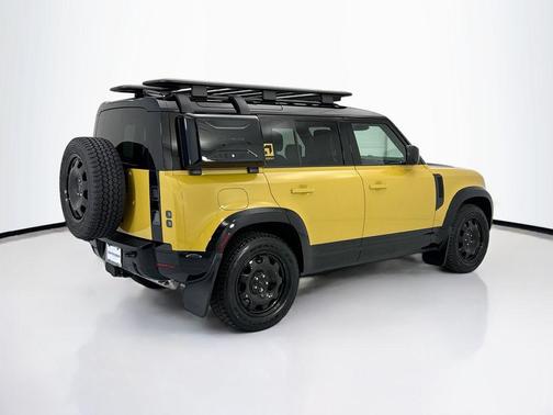 Deep Sandglow Yellow Metallic 2026 Land Rover Defender P400 Trophy Edition Deep Sandglow